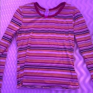 cute yellow striped top